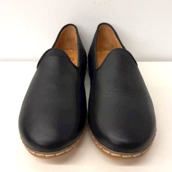 NEW CHARIX Black Leather Shoes - Men's US 9.5 / EU 43 - Picture 2 of 9